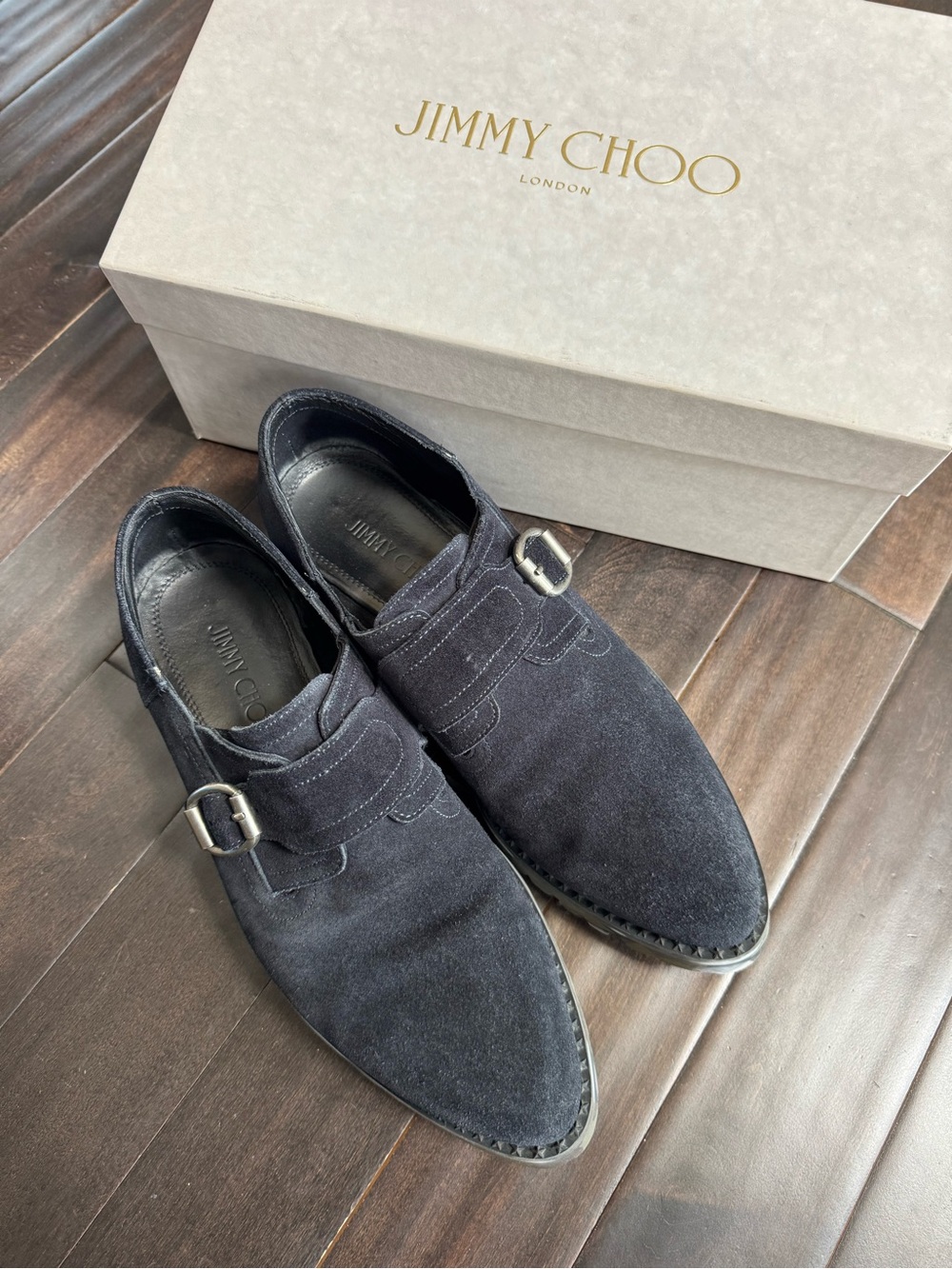 Jimmy Choo Men’s Wilson Boots Size 43.5 / US 10.5 – Like New With Box